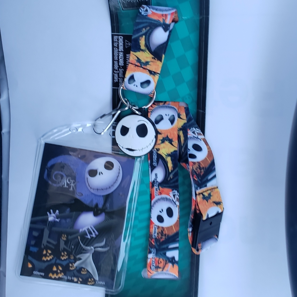 nightmare before christmas lanyard